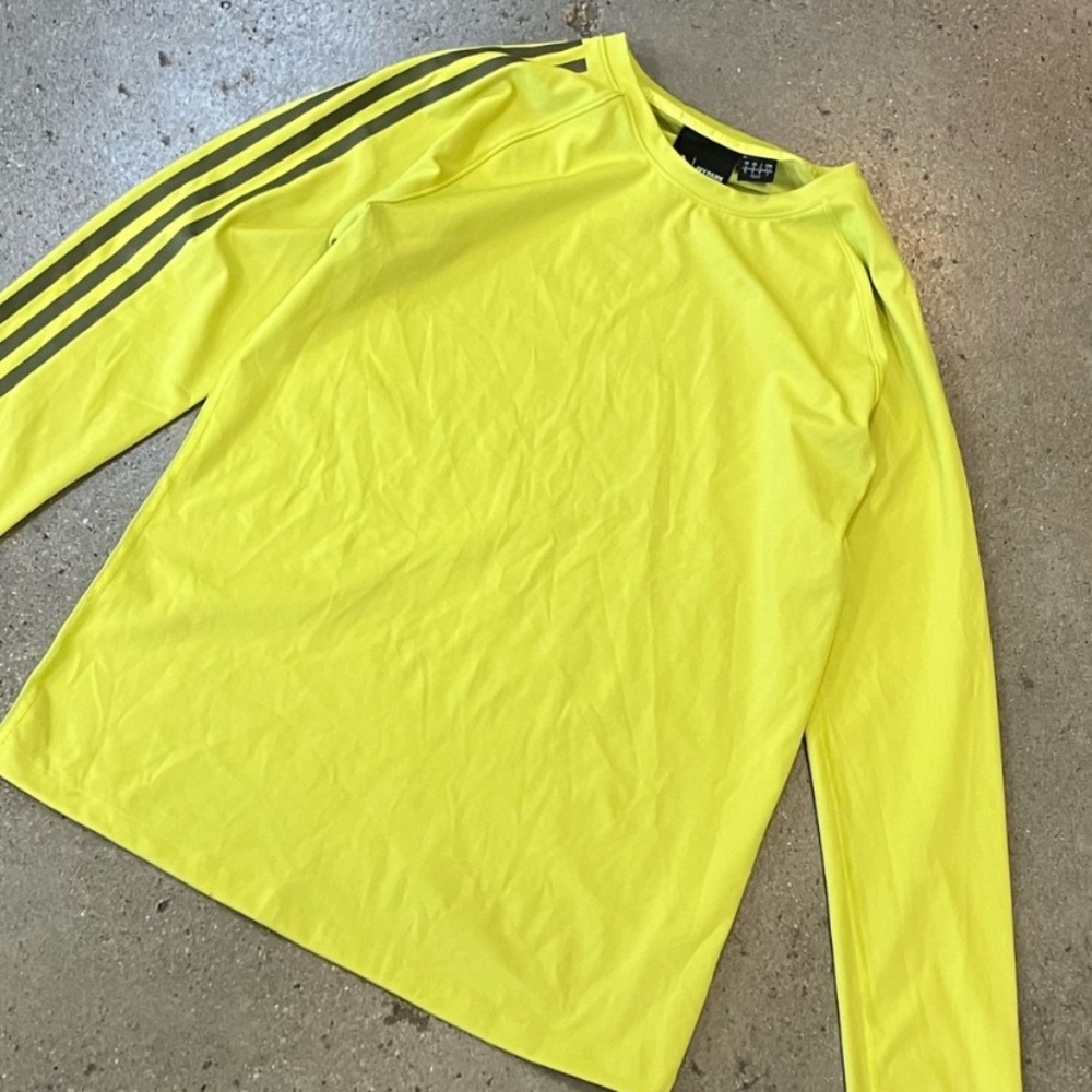 Adidas X Ivy Park Shirt Small Shock Slime Long Sleeve Beyoncé Peloton - Picture 4 of 15
